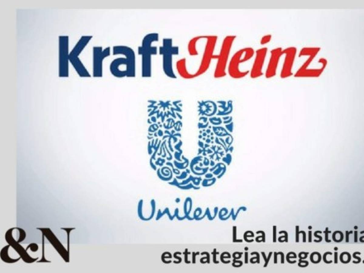 Unilever rechaza la oferta de compra de Kraft-Heinz por US$143.000 millones
