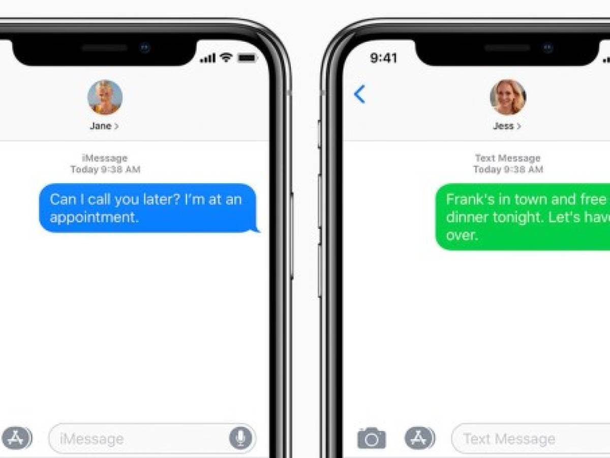 Apple desarrolla los sms que se envían sin tener cobertura telefónica