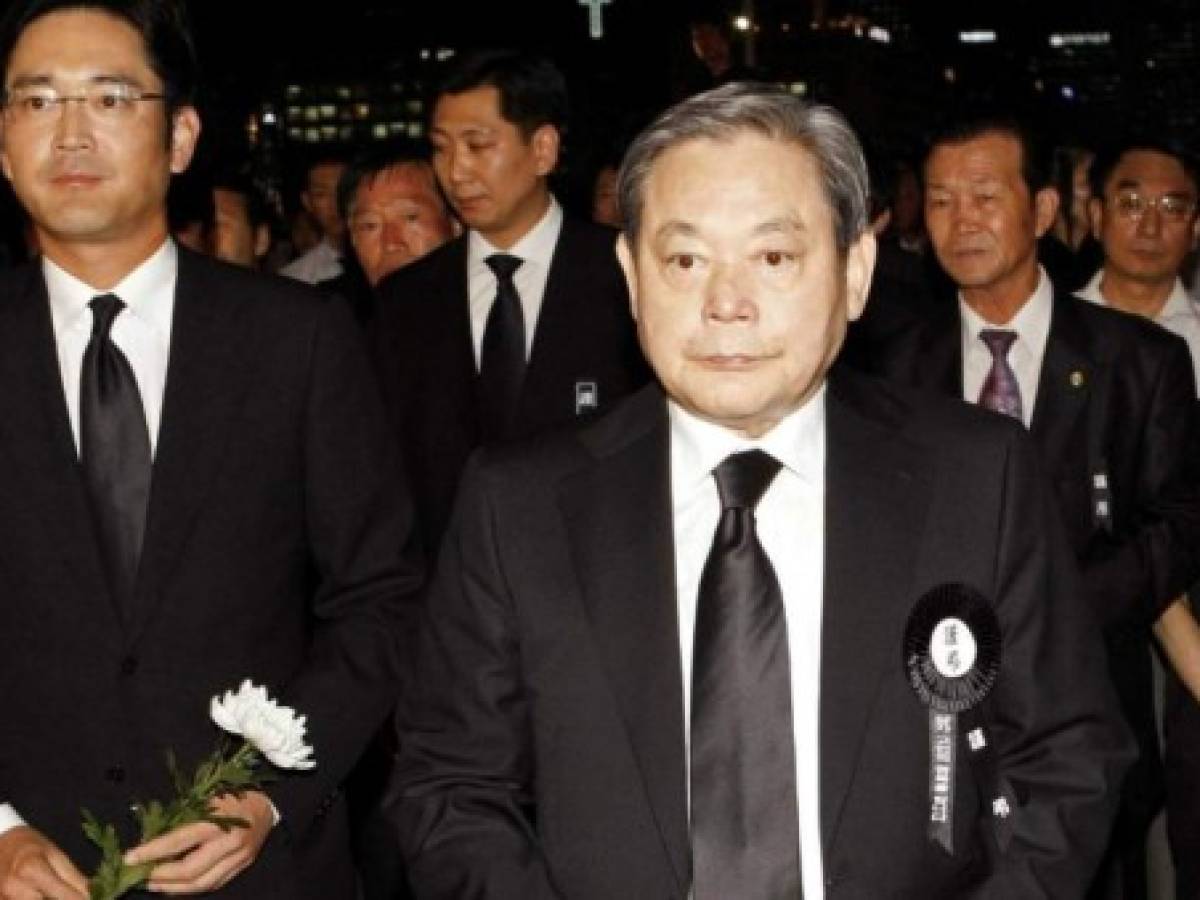 Samsung anuncia la muerte de su presidente Lee Kun-hee