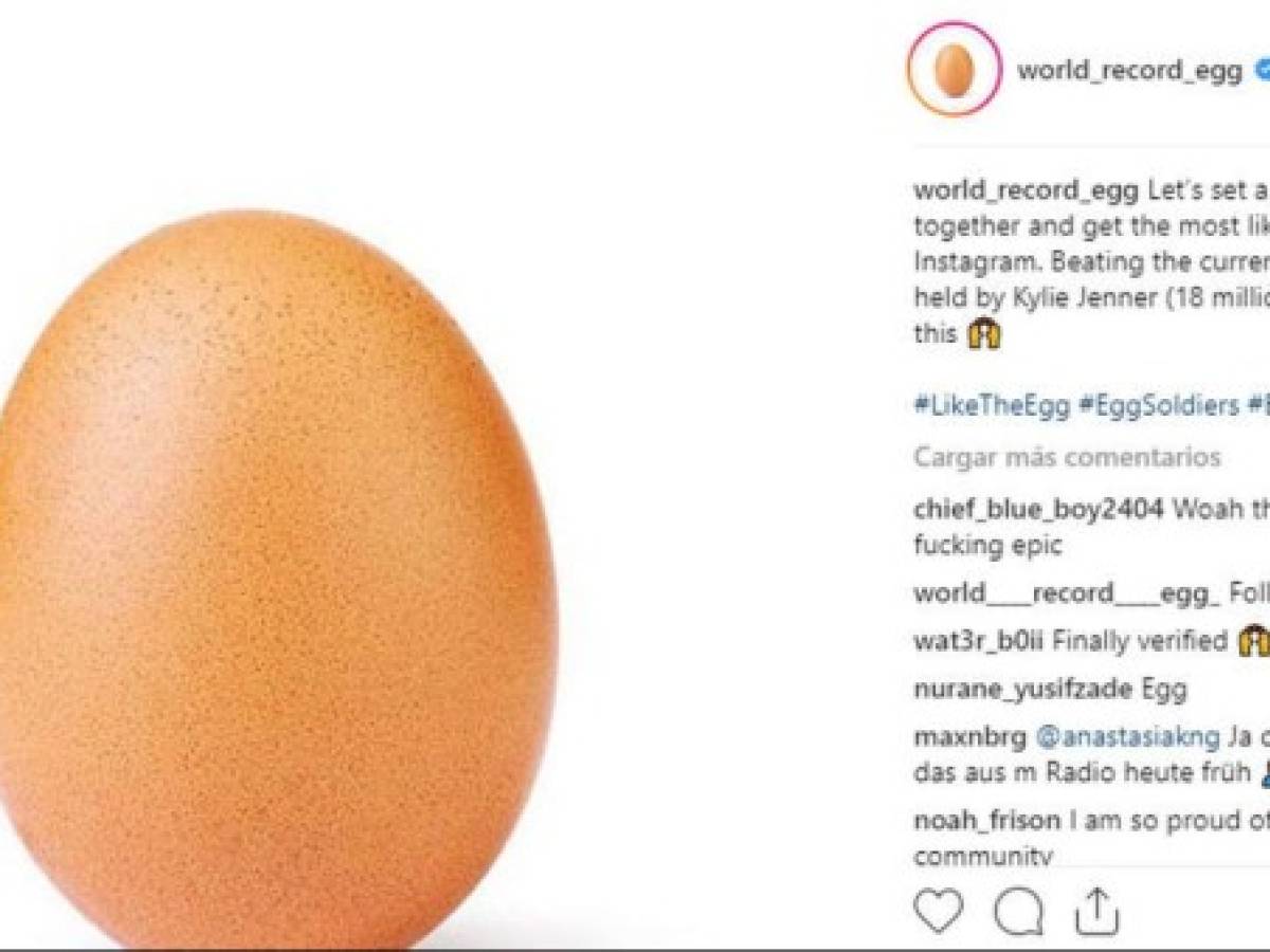 ¿Cómo logró este huevo ser la publicación con más 'likes' en Instagram?