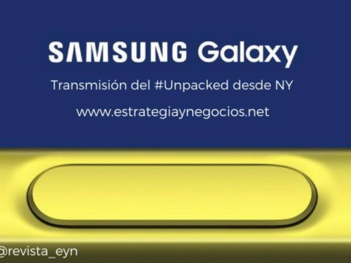 Desde NY: Lanzamiento del Samsung Galaxy Note 9