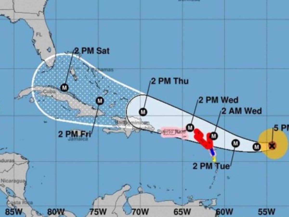 Huracán Irma aumenta a categoría 4; Florida declara estado de emergencia