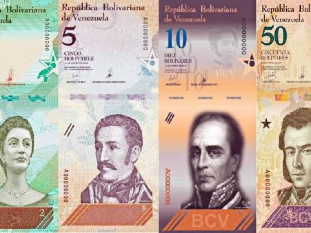 Venezuela reprograma circulación de billetes con tres ceros menos para agosto