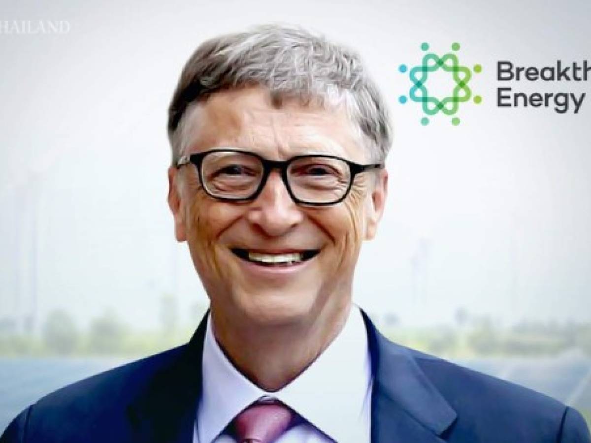 Bill Gates obtiene US$1.000 millones para financiar energías limpias