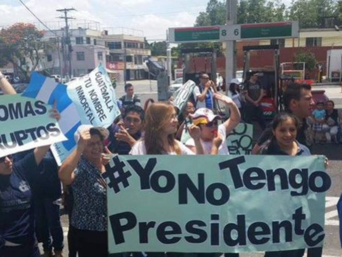 Guatemala se une en Paro Nacional para exigir renuncia de Otto Pérez