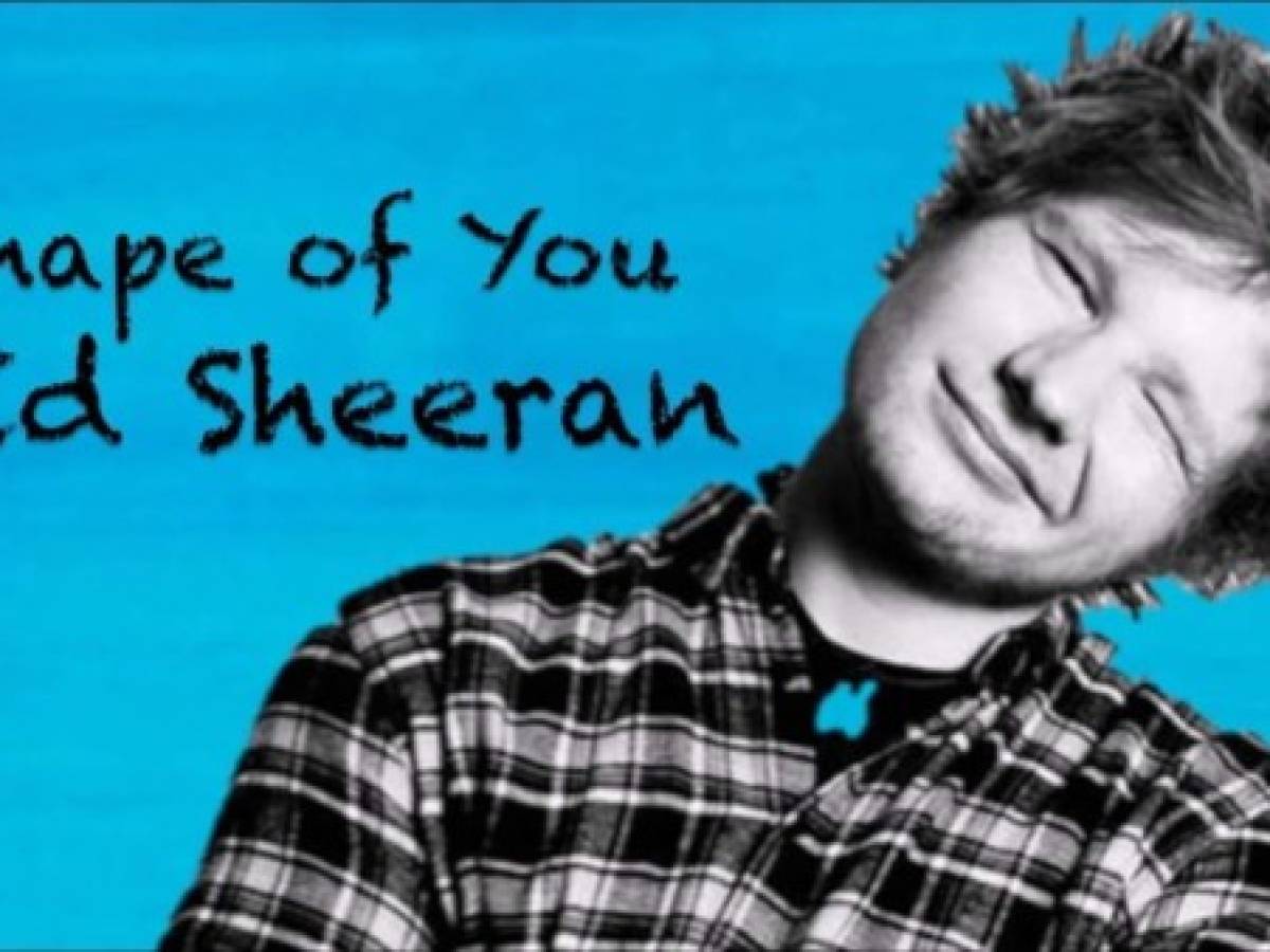 La canción más reproducida en Spotify: 'Shape of You', de Ed Sheeran