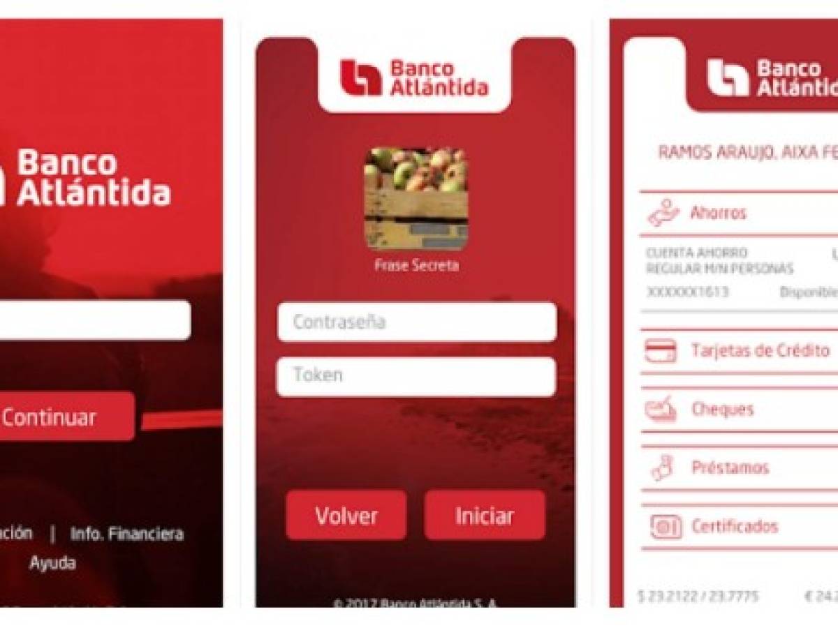Banco Atlántida estrena aplicación móvil