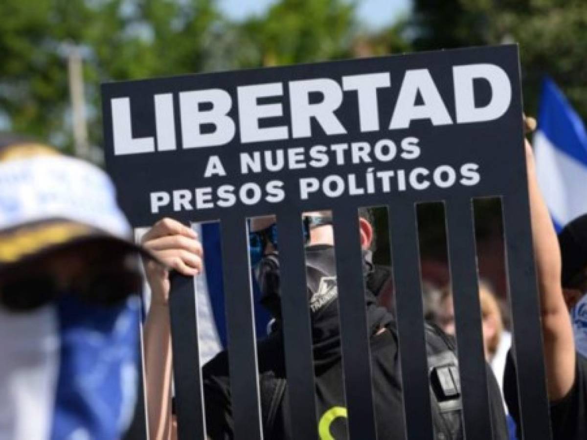 Nicaragua: Una ONG cifra en 124 los presos políticos que permanecen encarcelados desde 2018