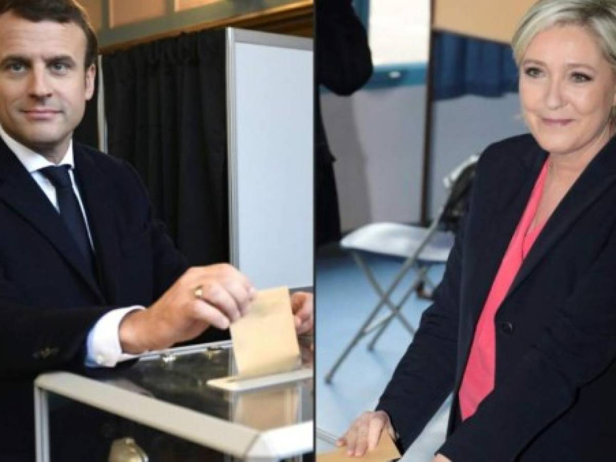 Francia elige presidente entre el proeuropeo Macron y la ultraderechista Le Pen