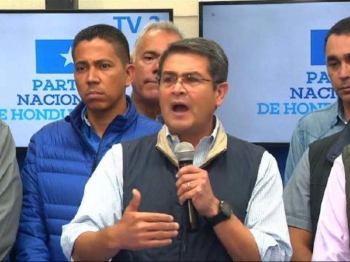 TSE declara a Juan Orlando Hernández ganador de las elecciones en Honduras