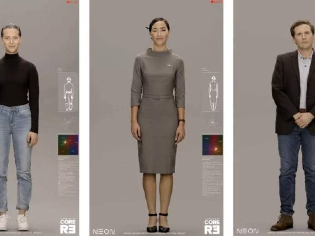 Samsung presenta 'humanos artificiales' capaces de expresar emociones