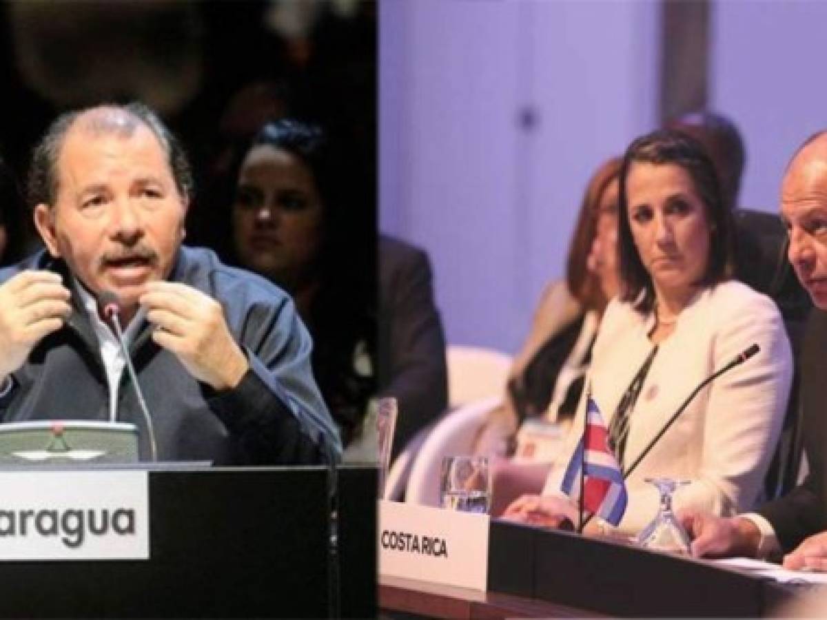 Solís califica de 'triste' que Nicaragua invierta en armas