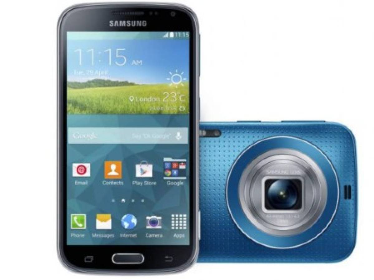 Samsung presentó el Galaxy K zoom.