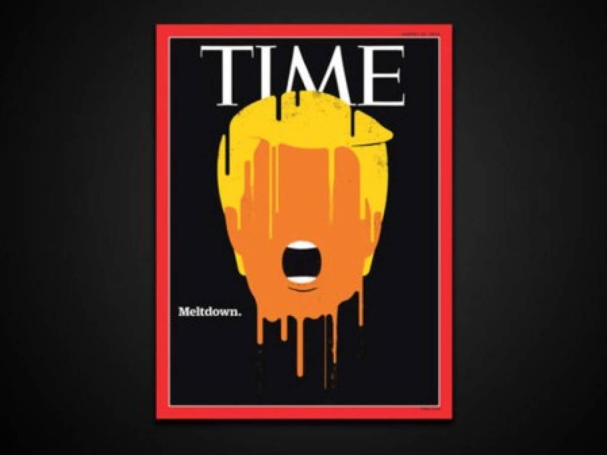 Donald Trump se derrite: TIME