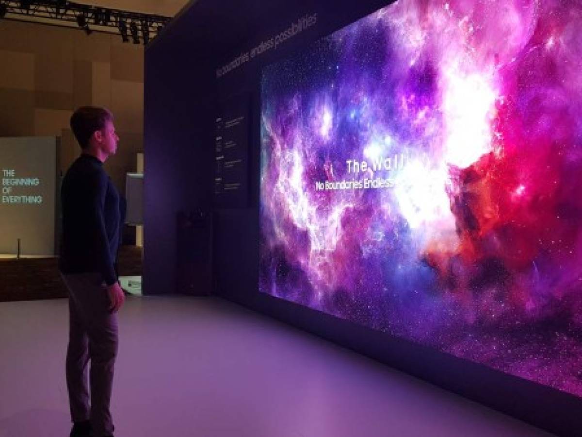 CES 2019: La televisión inteligente de Samsung se hace modular y personalizada