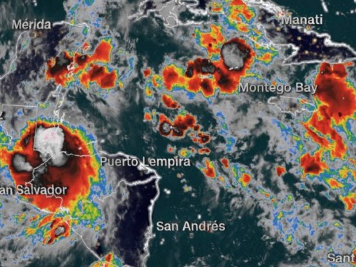 Tormenta tropical Nana se debilita en Guatemala en su paso a México