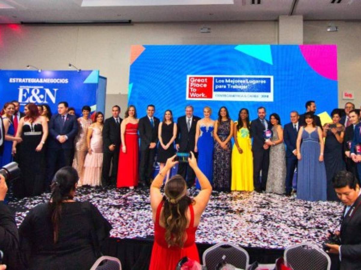 154 empresas viven la fiesta Great Place to Work 2018 en El Salvador
