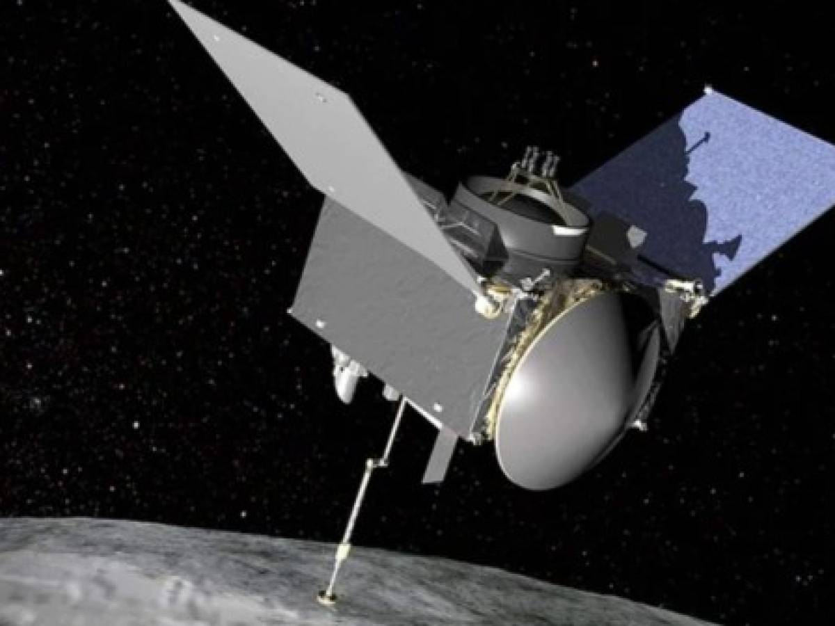 Sonda Osiris-Rex de la NASA logró probablemente recolectar muestras de asteroide