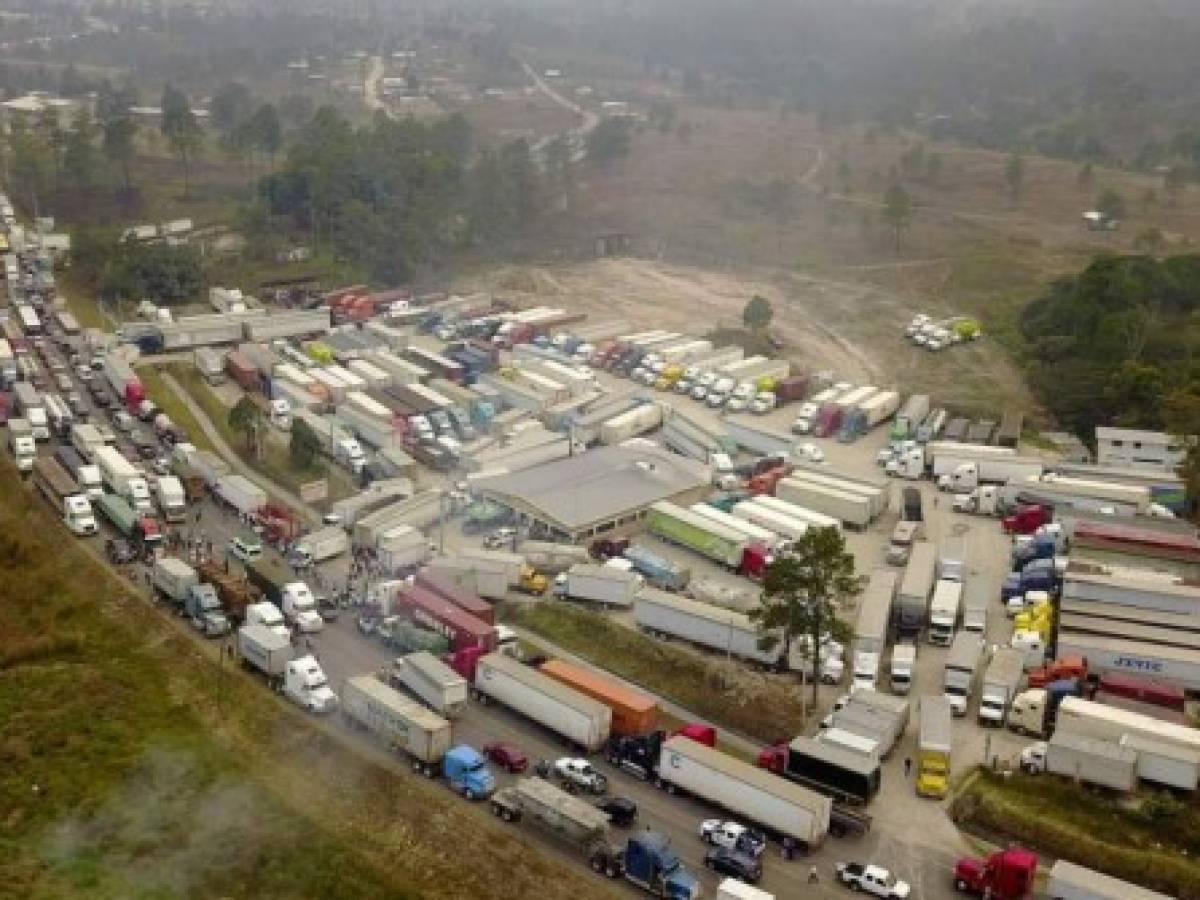Honduras: Pérdidas por paro de transportistas superan los US$8 M
