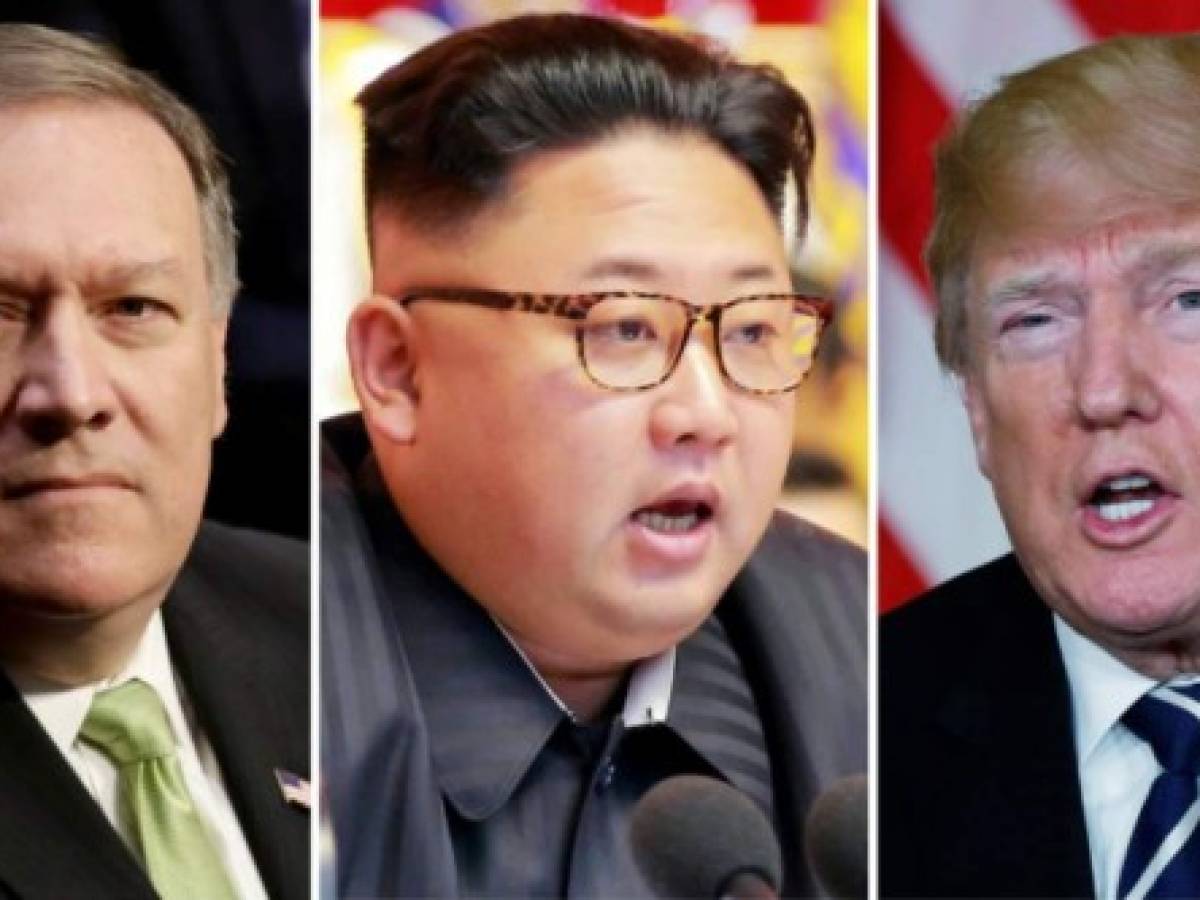 Trump confirma que jefe de la CIA se reunió con Kim Jong Un