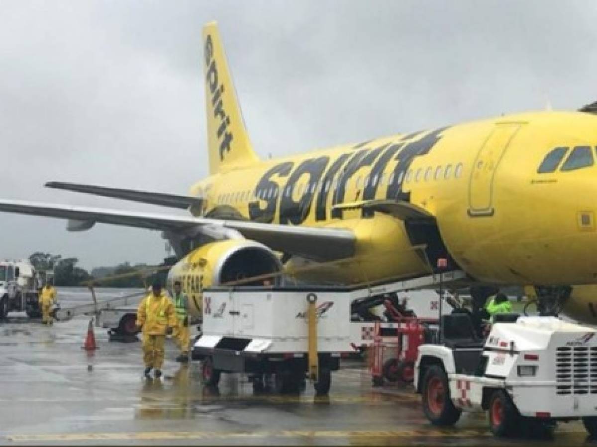 Honduras: Spirit comenzó a operar vuelo directo Orlando - San Pedro Sula