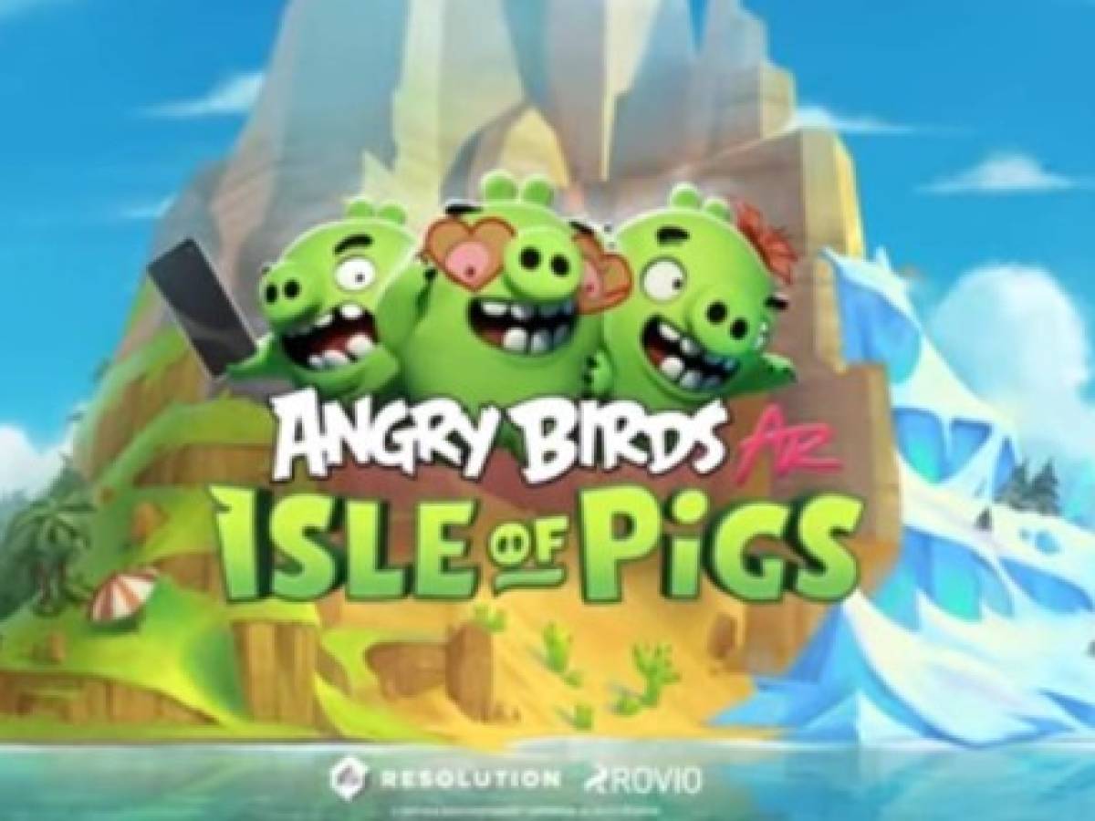 La realidad aumentada llega a un tradicional juego: Angry Birds