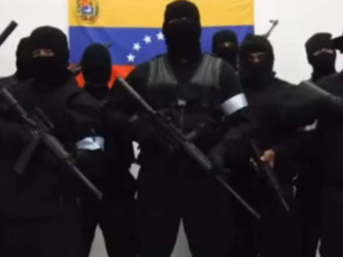 Grupo armado llama a rebelión para 'liberar' a Venezuela