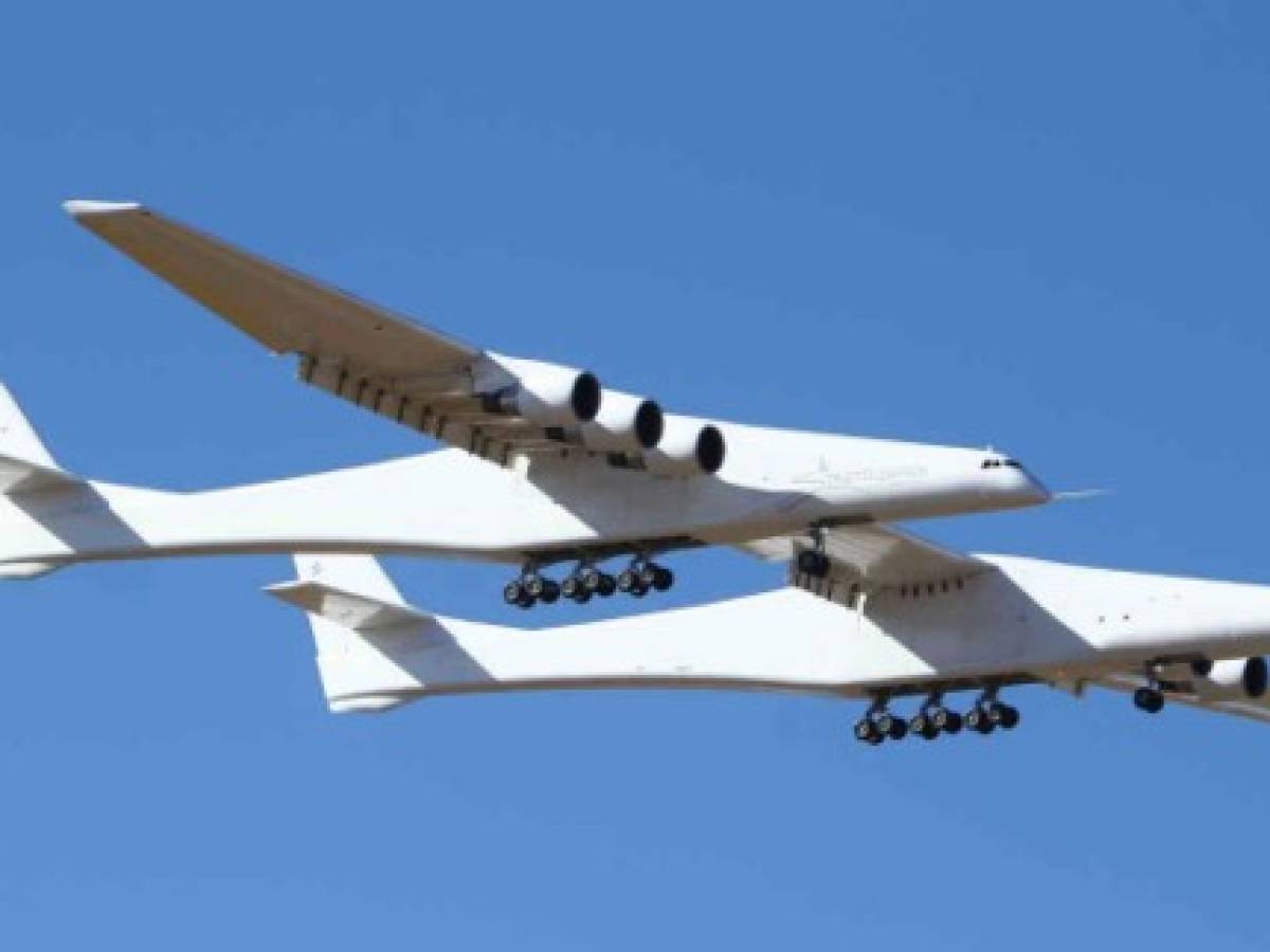 Así la primera prueba del avión más grande del mundo