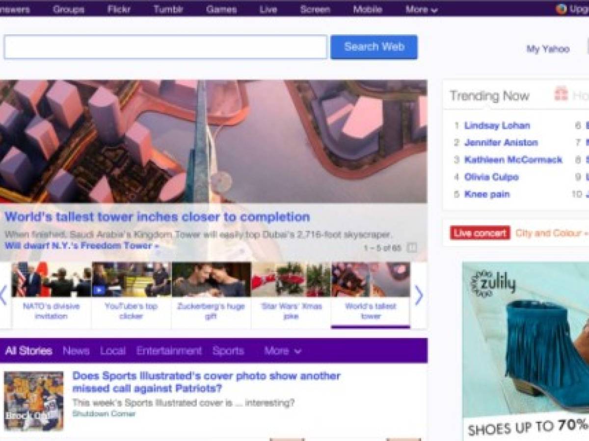 Yahoo reducirá 15% su personal y se reorganizará tras malos resultados