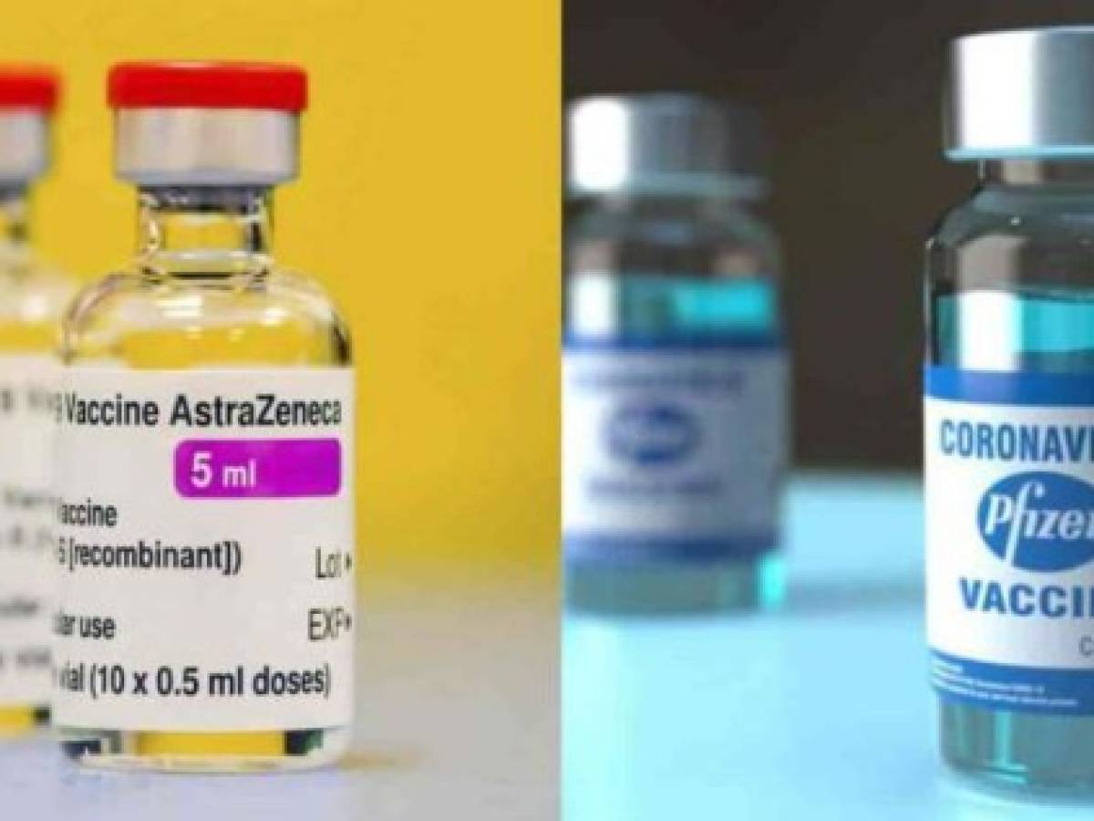 Vacuna Pfizer pierde eficacia más rápidamente que AstraZeneca ante variante delta