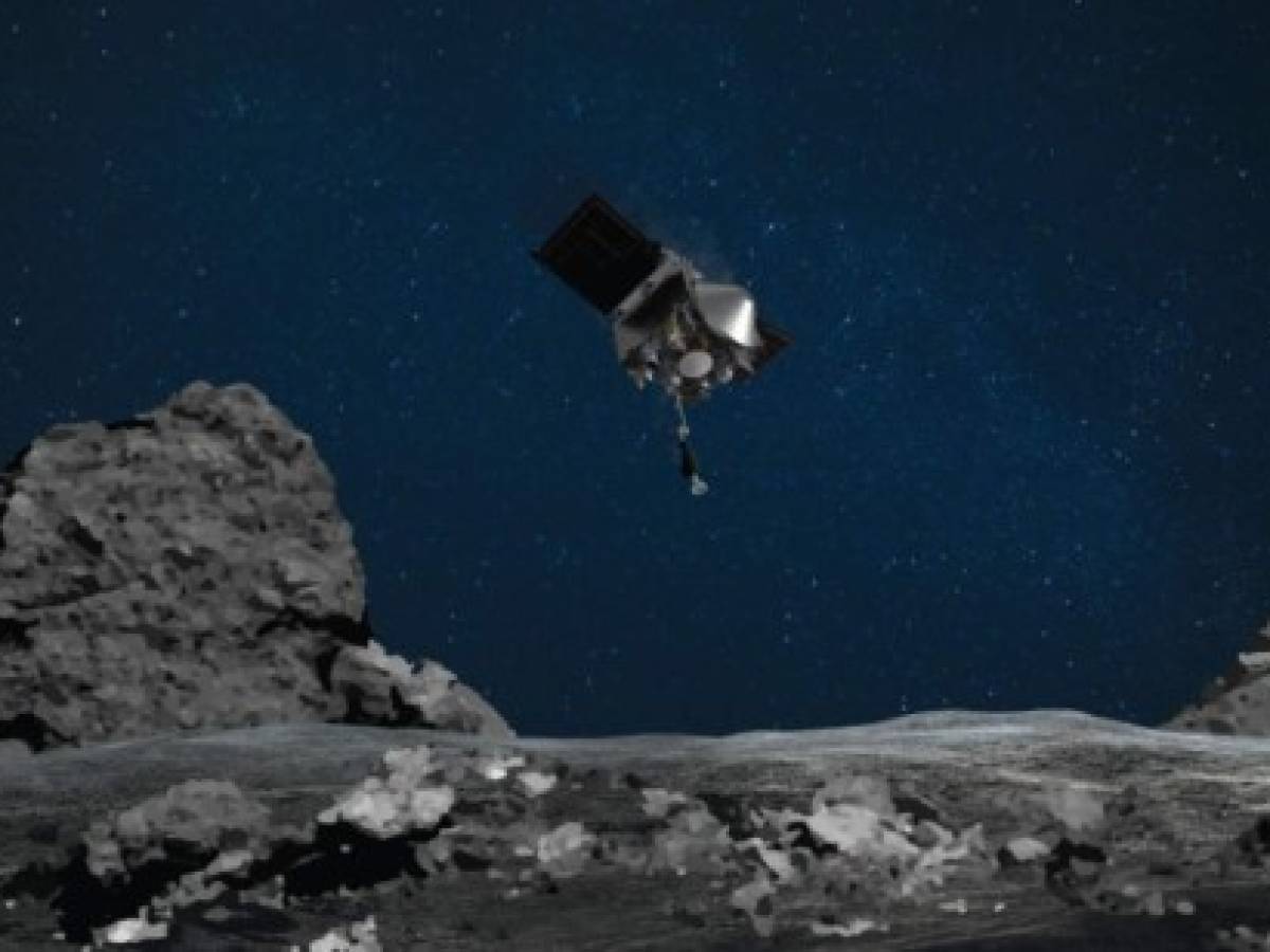 Sonda Osiris-Rex de la NASA entró en contacto con asteroide en misión histórica