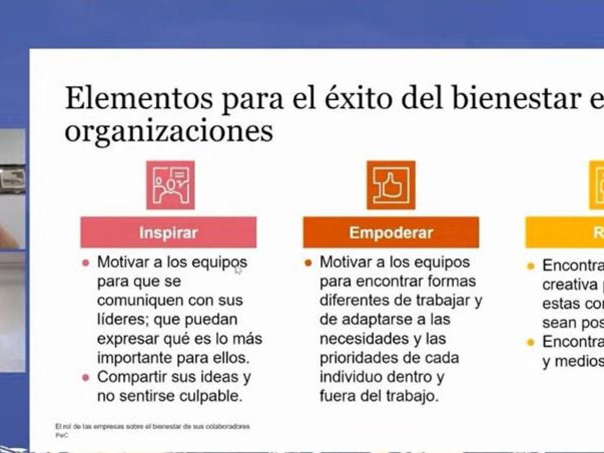 Inspirar, empoderar y retar son elementos claves para el bienestar de los empleados