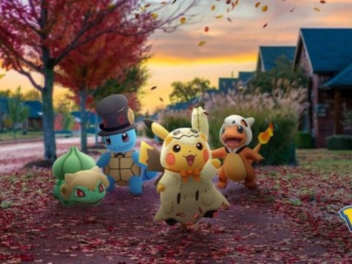 Pokémon GO celebrará Halloween con pokémon disfrazados