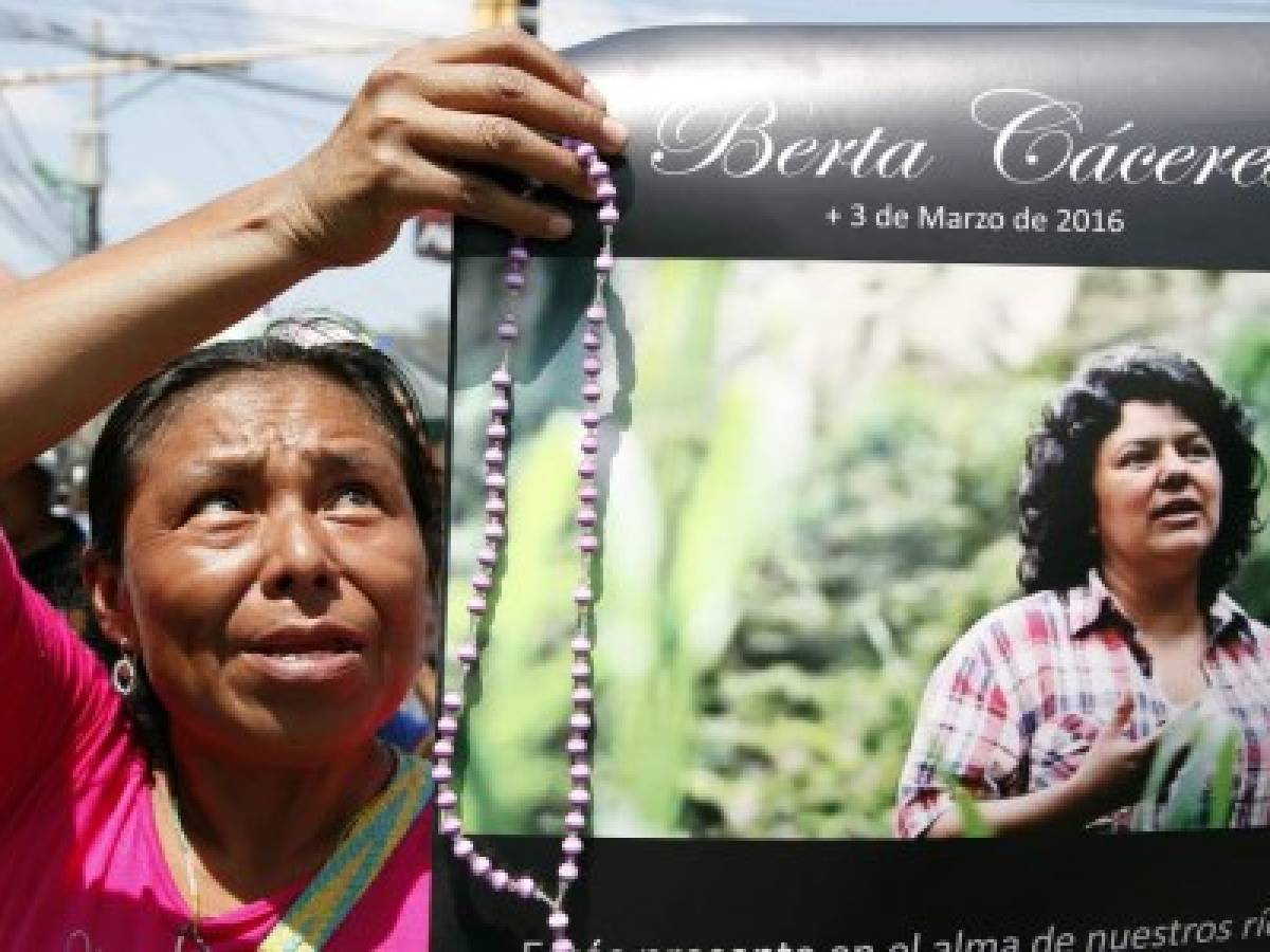 Familiares de ambientalista asesinada en Honduras exigen justicia