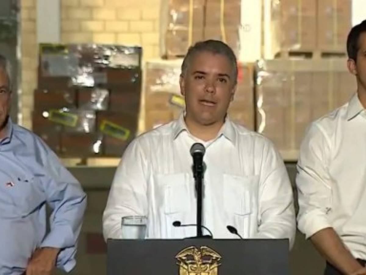 Guaidó, Piñera y Duque se reúnen para apoyar entrada de ayuda humanitaria a Venezuela