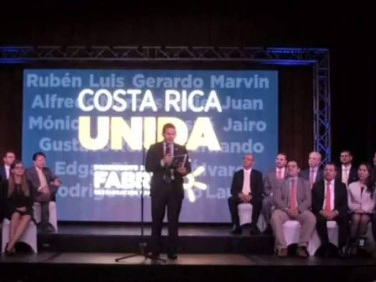 Costa Rica: Candidato evangélico Fabricio Alvarado anuncia su equipo económico