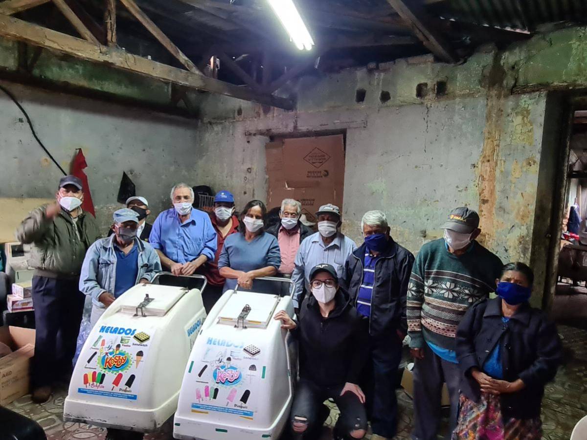 María Grajeda, la guatemalteca detrás del emprendimiento Abuelitos Heladeros María Grajeda, la guatemalteca detrás del emprendimiento Abuelitos Heladeros