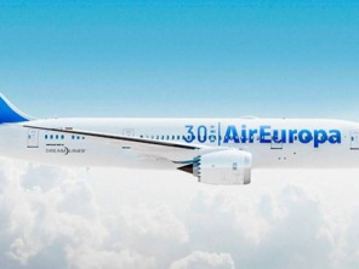 Sólo quedan 20 asientos para vuelo inaugural de Air Europa a Honduras