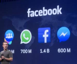(FILES) In this file photo taken on March 25, 2015, Facebook CEO Mark Zuckerberg speaks at the F8 summit in San Francisco. - Facebook on March 21, 2019, admitted that millions of passwords were stored in plain text on its internal servers, a security slip that left them readable by the social networking giant's employees. 'To be clear, these passwords were never visible to anyone outside of Facebook and we have found no evidence to date that anyone internally abused or improperly accessed them,' vice president of engineering, security, and privacy Pedro Canahuati said in a blog post. (Photo by Josh Edelson / AFP)
