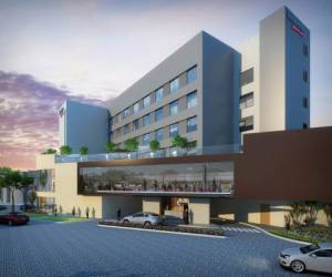 La apertura del hotel Fairfield by Marriott está programada para 2016. (Foto-Maqueta del proyecto)