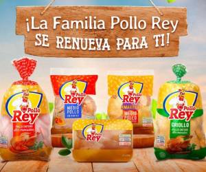 La marca Pollo Rey nació en 1964 en Guatemala.