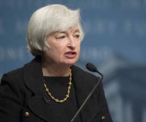 Janet Yellen, presidenta de la Reserva Federal Estadounidense (Fed). (Foto: AFP).