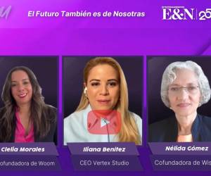 <i>Invitadas al foro 8M: El futuro también es de nosotras. Clelia Morales, Iliana Benítez y Nélida Gómez. FOTO E&amp;N</i>
