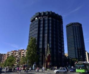 Sede de 'La Caixa - Caixabank' el banco catalán en Barcelona. Se mudará a Valencia.
