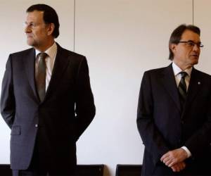 Presidentes Mariano Rajoy y Artur Mas. (Foto: Archivo)