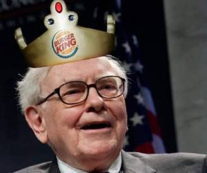 Buffett 'ayudó' a Burger King con US$3.000M para comprar Hortons. (Foto: Archivo)