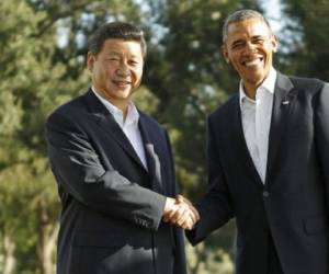 Presidentes Xi Jinping y Barack Obama, a pura diplomacia (Foto: Archivo)