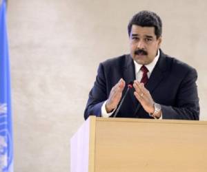 'No es la primera vez que algún funcionario por ahí lanza acusaciones temerarias tomadas de las agendas de acoso mundial (...) contra la patria de Simón Bolívar', añadió el presidente venezolano. (Foto: AFP).