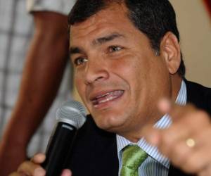 Presidente Rafael Correa. (Foto: Archivo)
