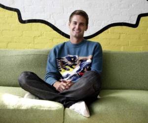 Evan Spiegel, CEO de Snapchat (Foto:Archivo)